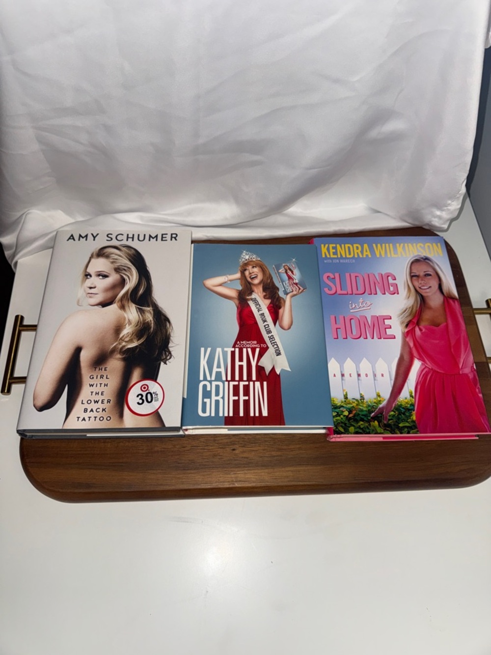 Coffee Table Book - Celebrity Memoirs St of 3